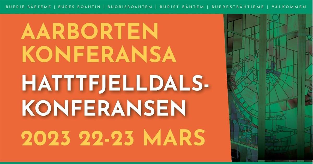Hattfjelldalskonferansen 2023. 22. - 23. mars - Klikk for stort bilde