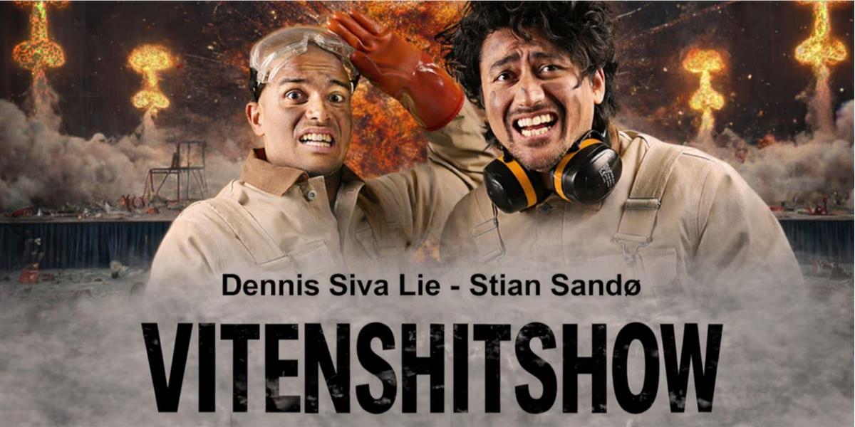 Offisiell plakat: VITENSHITSHOW - Klikk for stort bilde