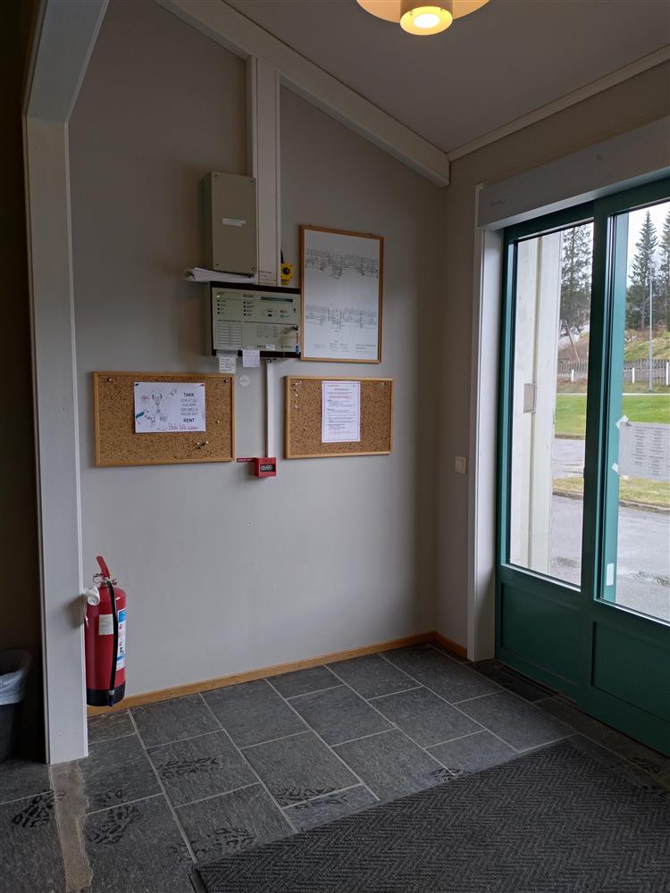 Oppusset ingang - Klikk for stort bilde