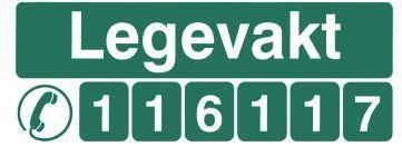 Tlf legevakt - Klikk for stort bilde