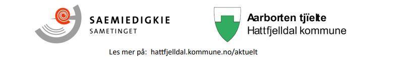 Logo sametinget og Hattfjelldal kommune - Klikk for stort bilde